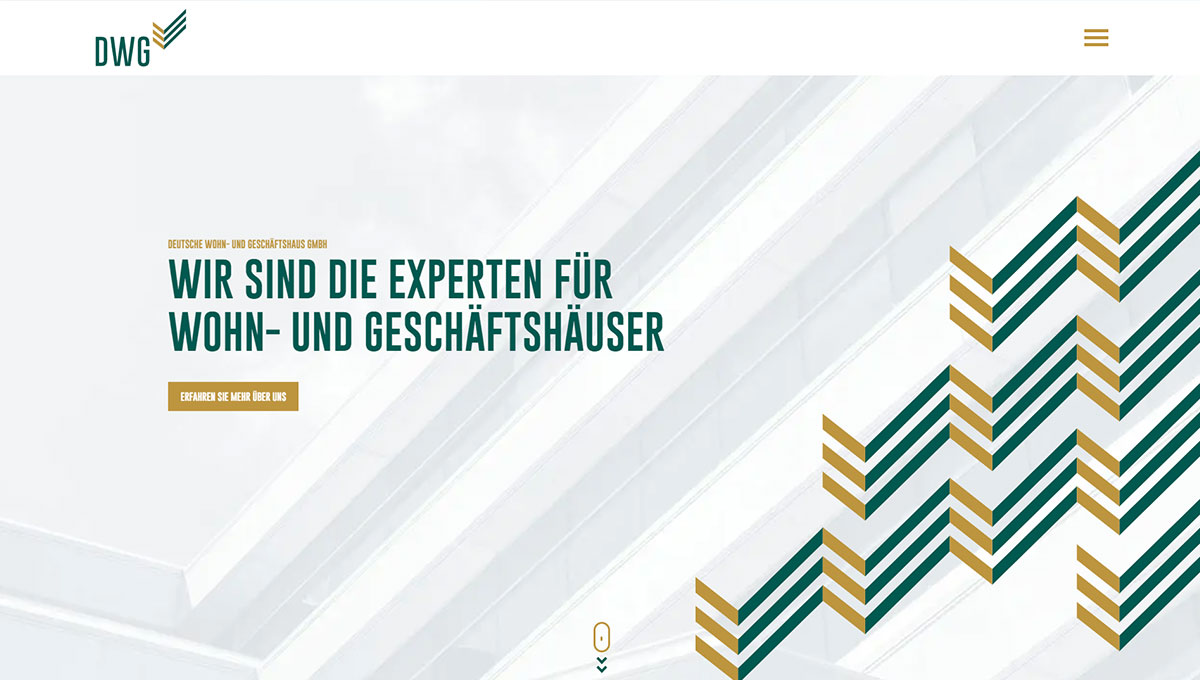 Beispiel 7 einer Webseite von Vetter & Talents GmbH